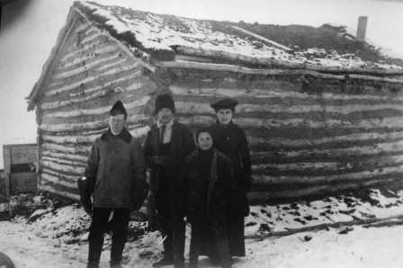 1906 Lloydminster, Canada - E. A. Morlidge; Mr. G. Morlidge; Mrs. G. Morlidge; Mr. T. Boorman